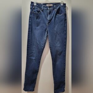 Levi's 721 Dark Blue Skinny Jeans Size 29